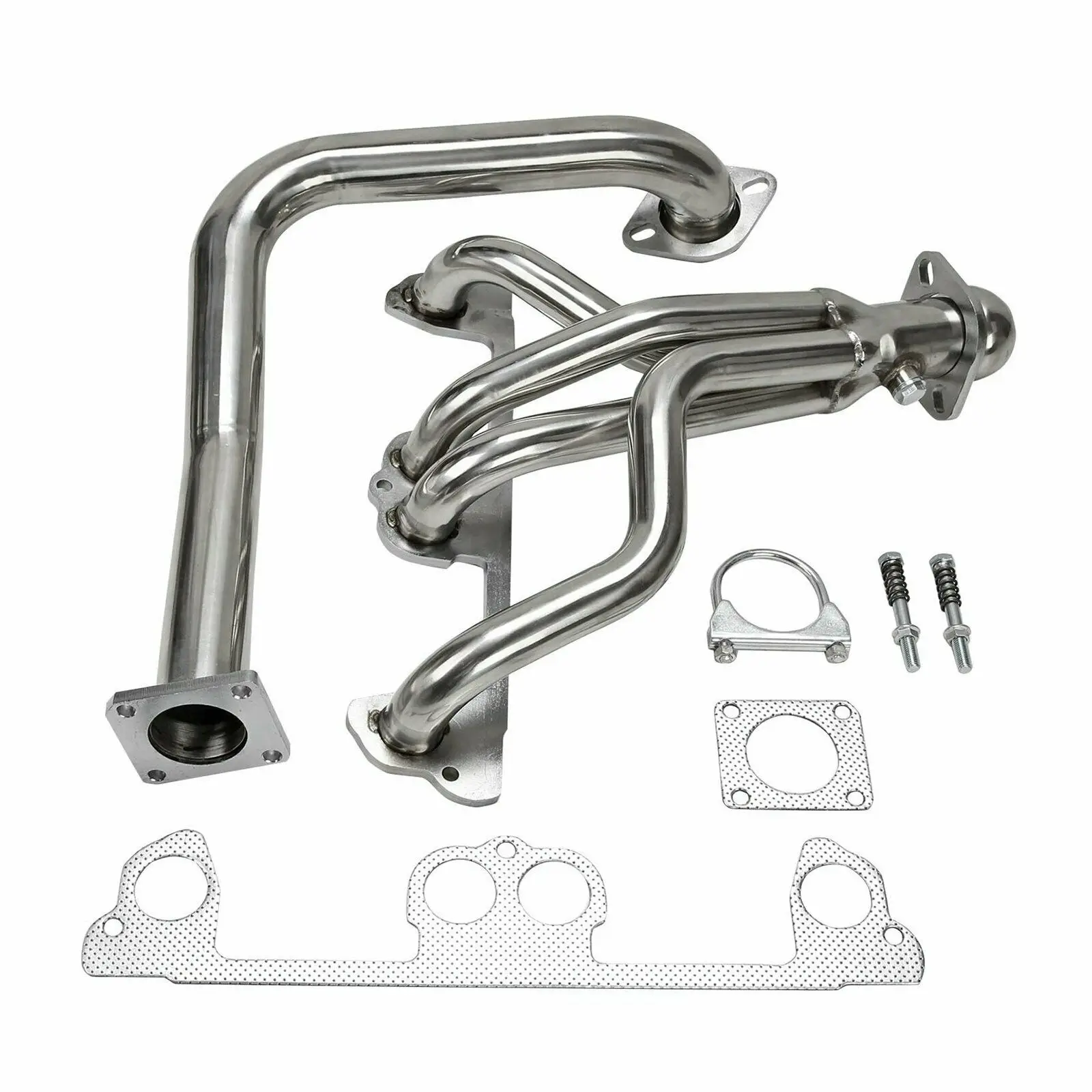 

High Quality Exhaust Pipe Stainless Steel for Wrangler YJ 1991-1995 2.5L L4 Stainless Manifold Header W/Downpip EH28267