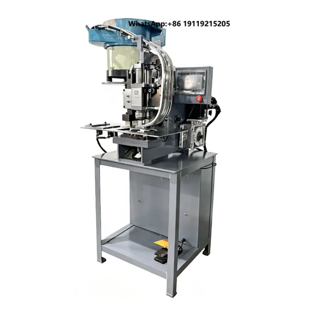 JZ-936ATP Automatic Feeding Double Oval Eyelet Machine with Punching and Riveting Functions for  Lever Arch Files