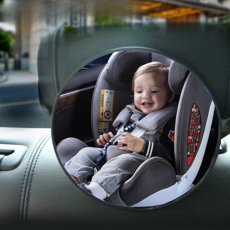 Car Safety View Back Seat Mirror Baby Car Mirror Children Facing Rear Ward Infant Care Square Safety Kids Mirror