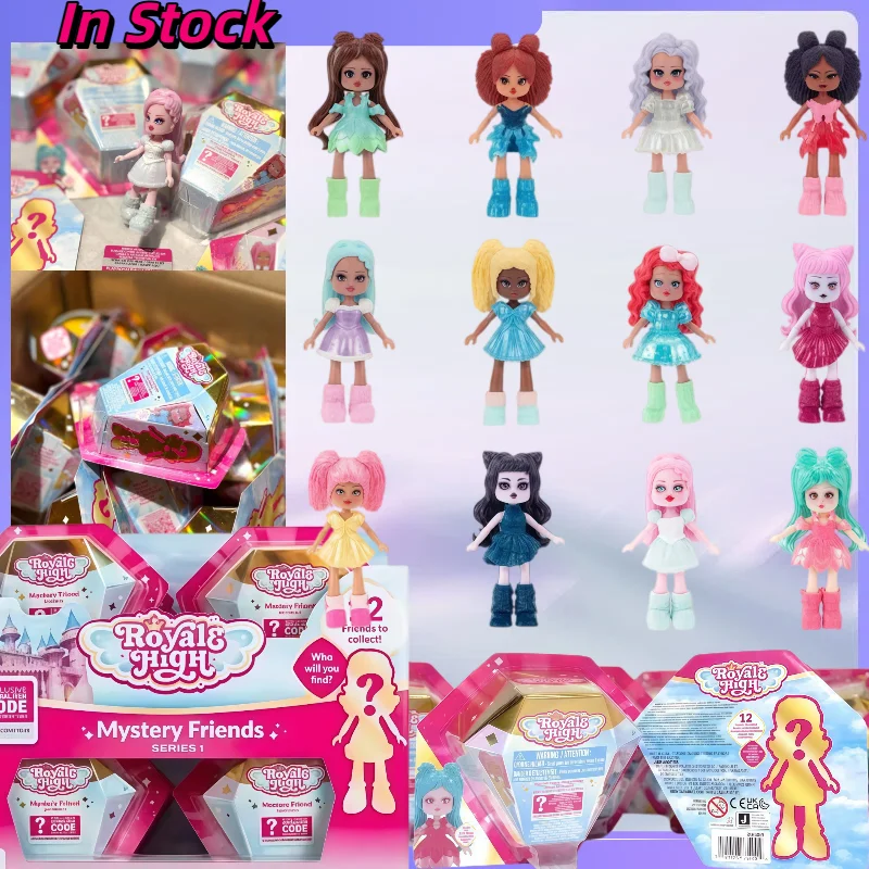

3 Inch Royale High Mysterious Friend Series 1 Mini Doll Blind Box Convertible Surprise Doll Spot Girl Heart Magic Collect Gifts