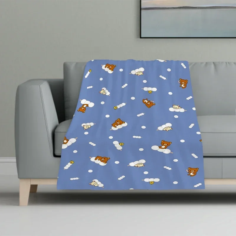 

Sofa Baby Blankets Throws Rilakkumass Furry Thick and Warm Fleece Baby Blanket Bedspread Bed Winter Knee Baby Bedspreads Double