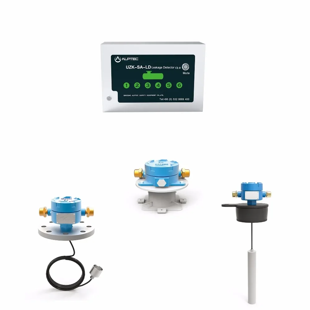 Détecteur électrique de fuite de carburant liquide