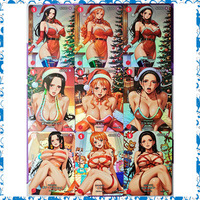 Anime One Piece DIY ACG Boa Hancock Nami Uta Yamato Premium Flash Collectible Card Boy Games Toys Christmas Birthday Gift