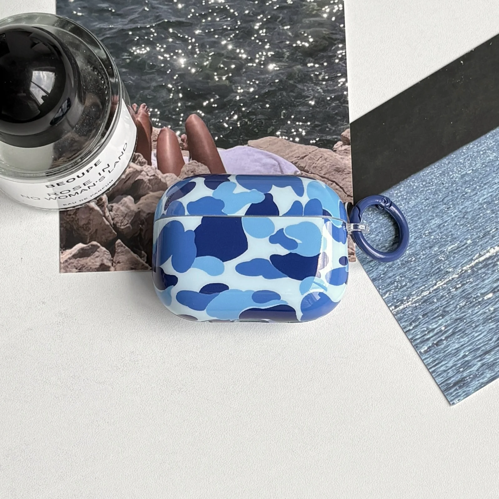 Modische Retro-Farbkombination mit Tarnmuster, fünf Farben, schützende Kopfhörerhülle für AirPods 1 2 3 4 5 Pro Pro2 Pro3 – Detail 10