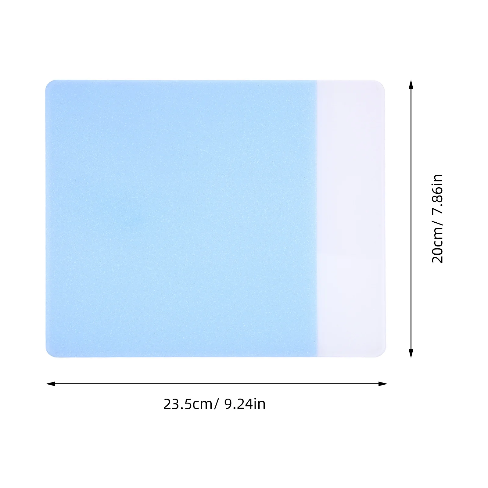 Acrylic Nonslip Mouse Pad Stable Smooth Surface Gaming Desk Mat Practical Mousepad Laptop Desktop Cushion Mouse Pad