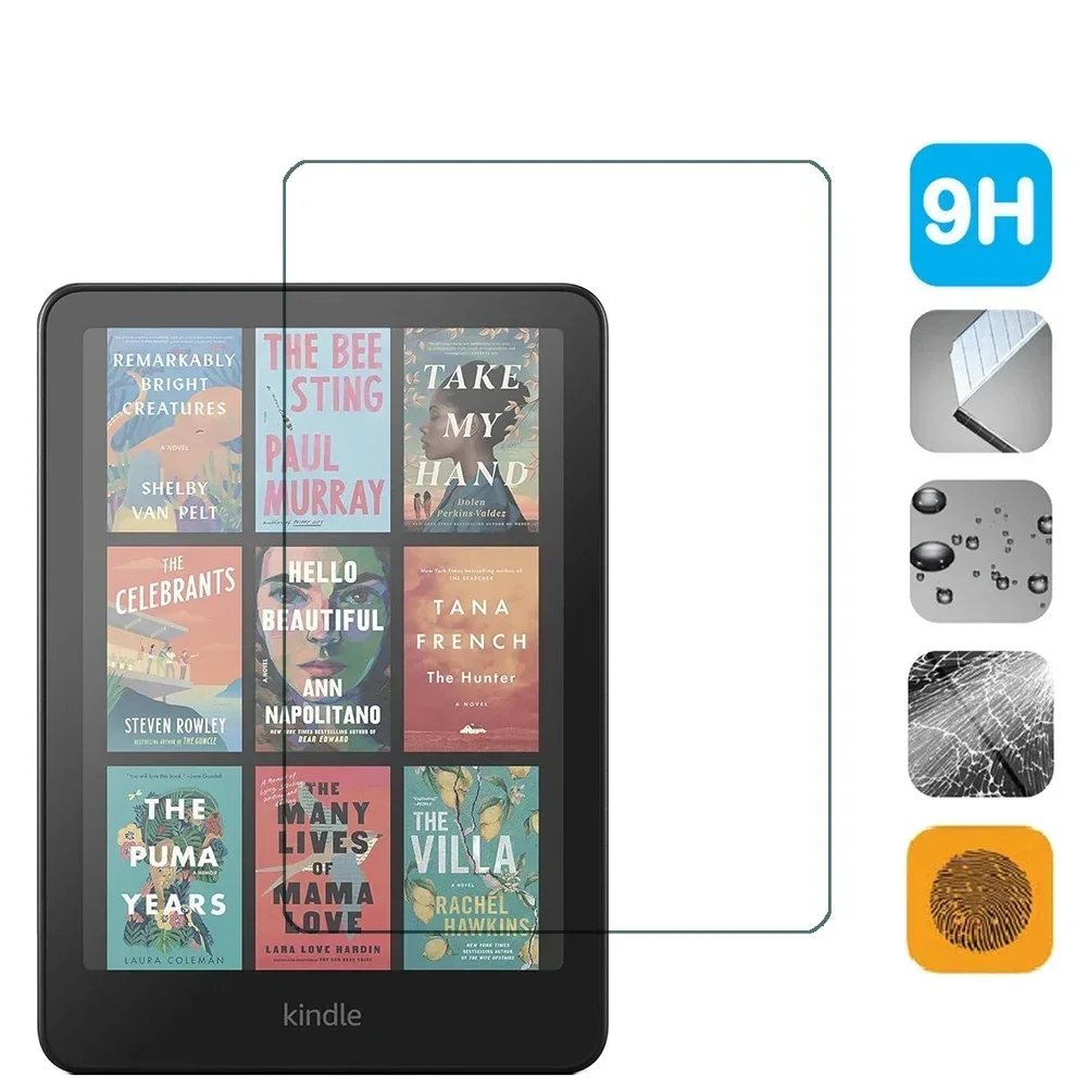 Proteggi schermo per Kindle Paperwhite 2024 12a generazione e Colorsoft 7 pollici Modello n. SA569P SA568B Vetro temperato
