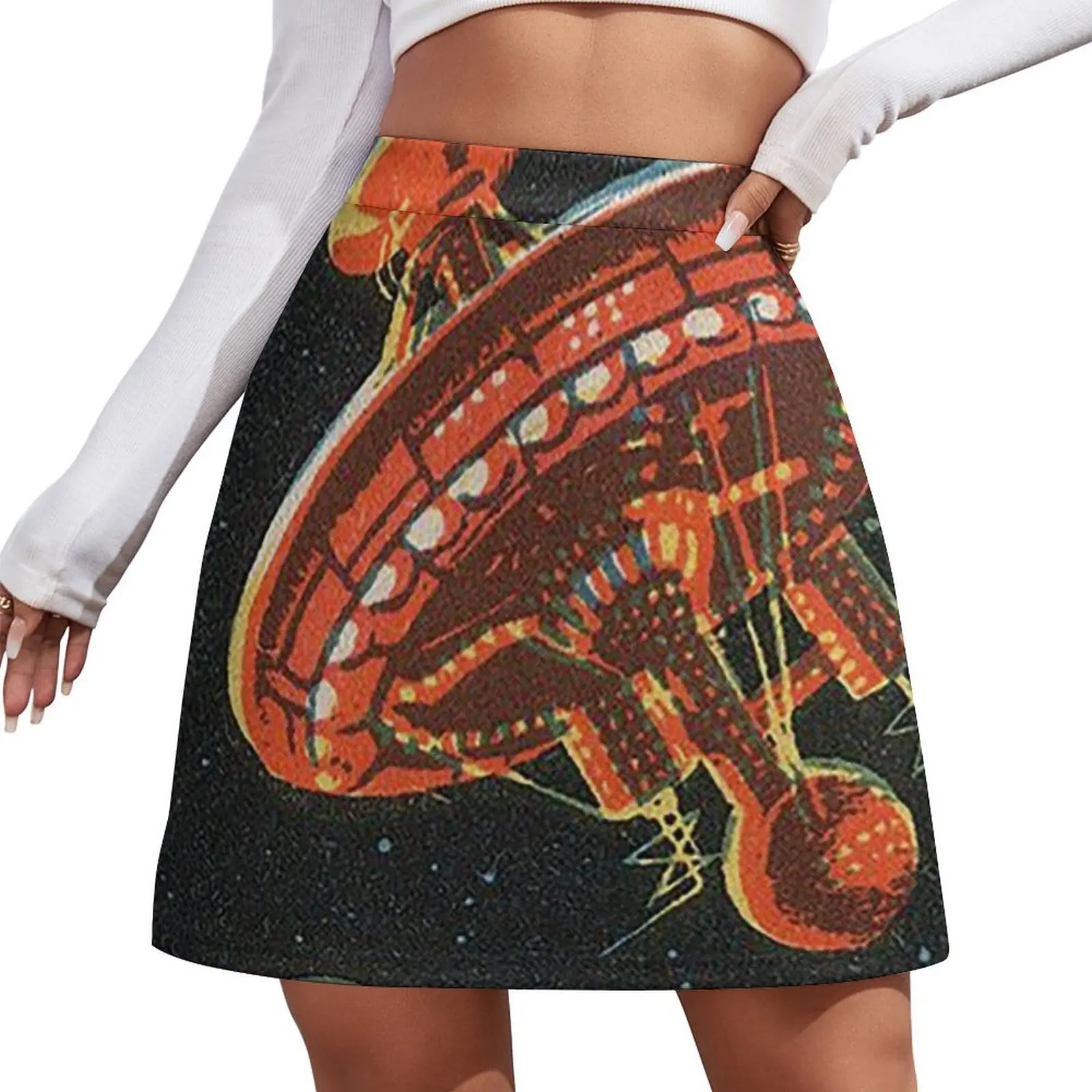 

SPACE STATION Mini Skirt Short skirts Skirt for girls chic and elegant woman skirt outfit korean style