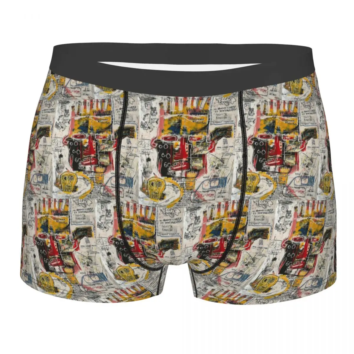 Boxer Underpants Shorts Random Face Panties Men's Soft Underwear for Homme Man Boyfriend Gifts