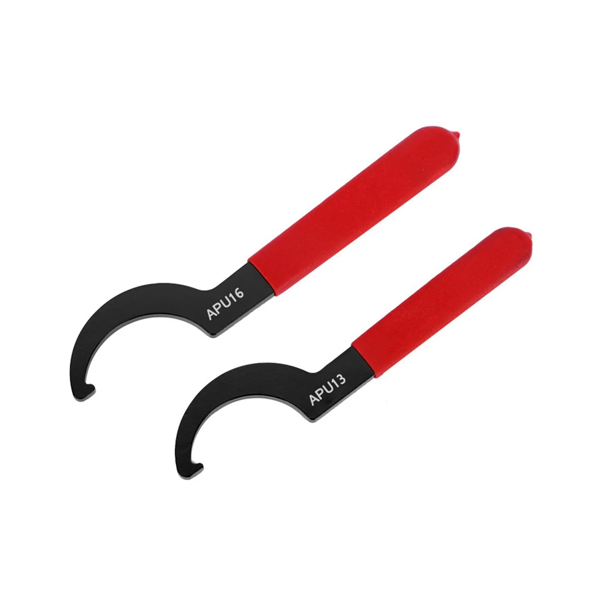 

ABNC-2 Pieces APU Mechanical Hook Wrench Multi-Specification Electrophoresis Black Wrench Hand Tools