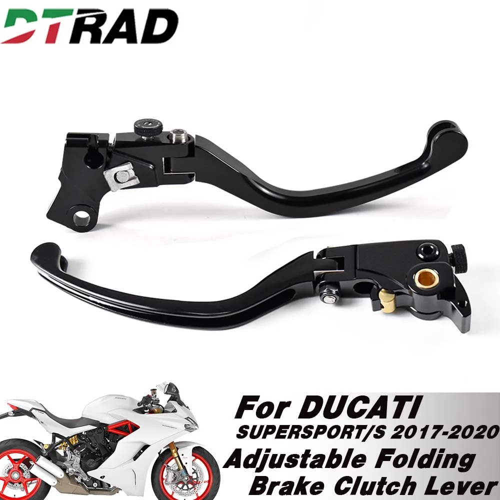 Adjustable Articulated Brake Clutch Lever Folding RCS Racing Handles For DUCATI SUPERSPORT/S 2017-2020 Motorcycle Accessories