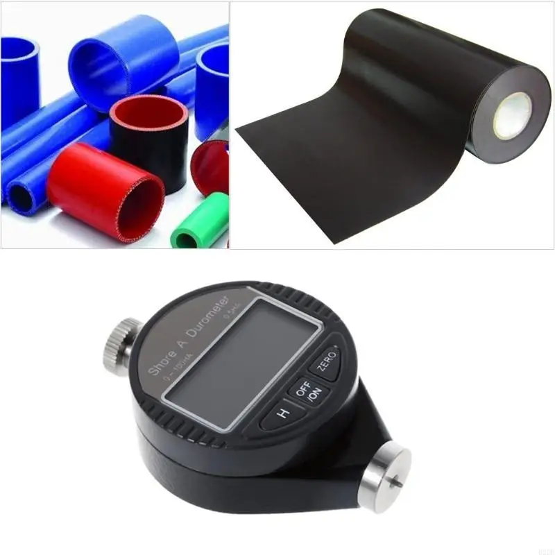 02DB Digitale Durometer Shore Een tester Rubberhardheidsmeter 0 ~ 100ha voor plastic Leath