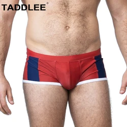 Taddlee Swimwear Men Swimsuits Sexy Swim Boxer Briefs Bikini Bathing Suits Trunk