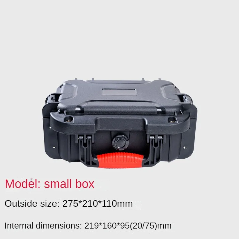 Plastic Toolbox Safety Equipment Case Thickened Large-Capacity Instrument Case Tool Storage Box Portable Suitcase With Sponge