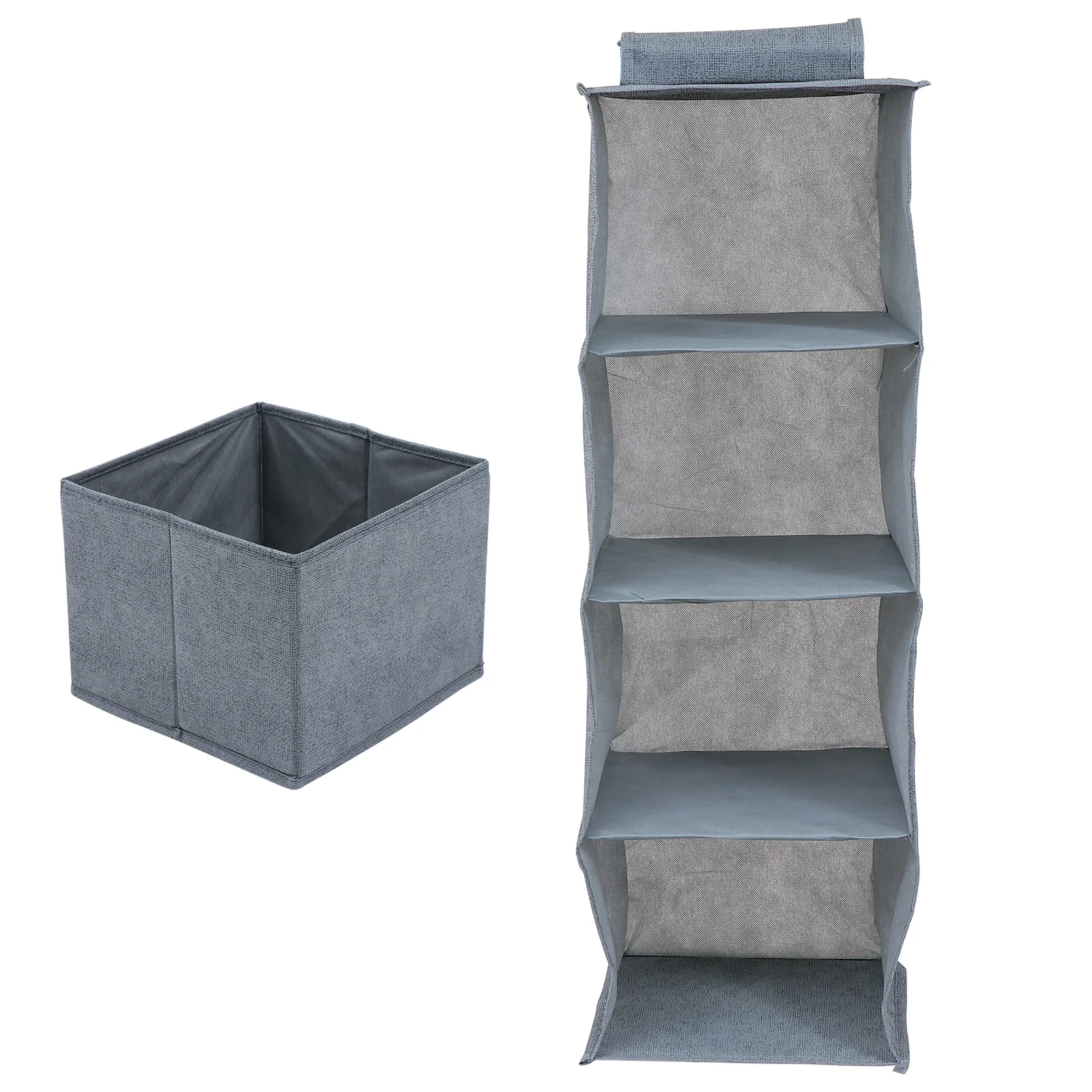 

Multi-Layer Storage Bag Non Woven Fabric Hanging Wardrobe Large Capacity Clothing Organizer For Dust Moisture Protection