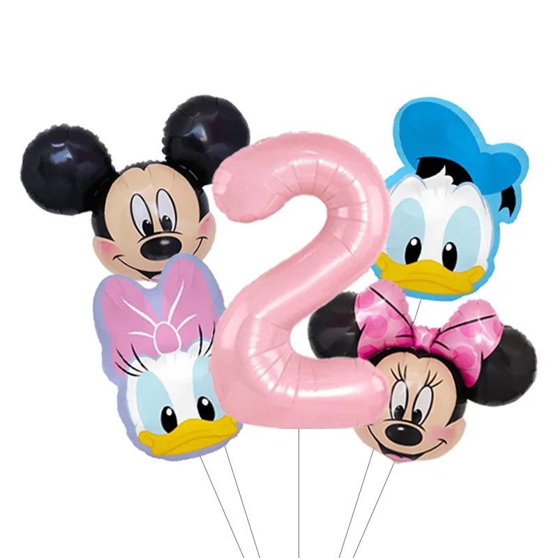 Adorable Donald Duck Foil Balloons Set Birthday Party Festival Celebration Decor view 2