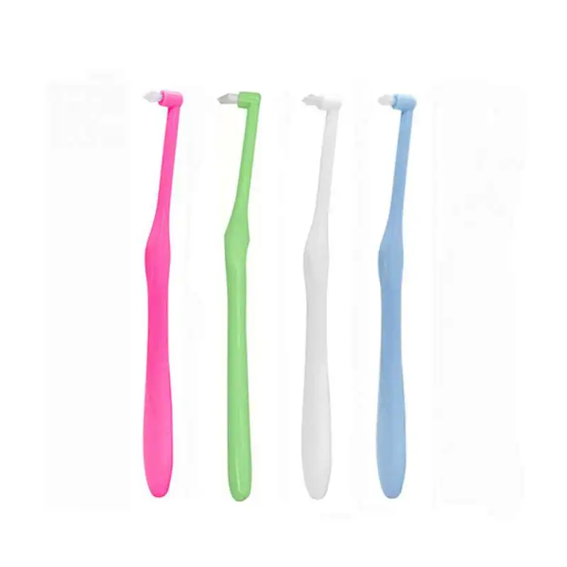 Orthodontic Interdental Toothbrush Monoblock Brush Soft Brush For Braces Teeth Cleaning Oral Care Tools Gap Cleaner
