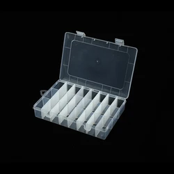24 Grids Compartment Plastic Storage Box Screw Holder Case Organizer Container For Craft Parts Metal Parts Sewing Aaccessories