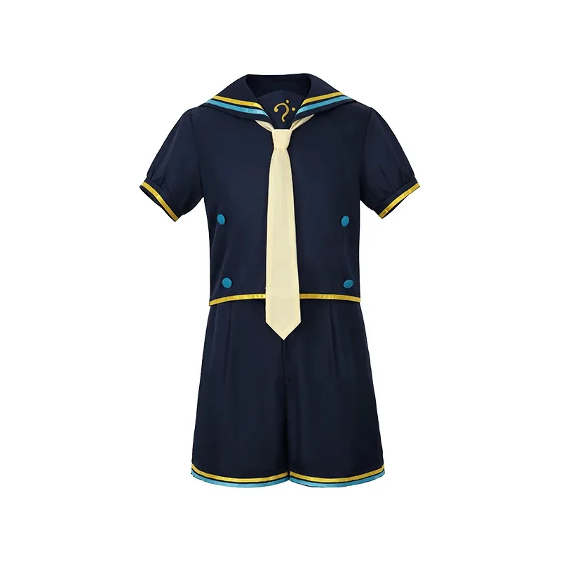 

Аниме Рин Лен Кагамине Синий Сейлор Jk Юбки с галстуком-бабочкой Униформа Хэллоуин Комикс Косплей Костюм для женщин; 2,c'4,h.