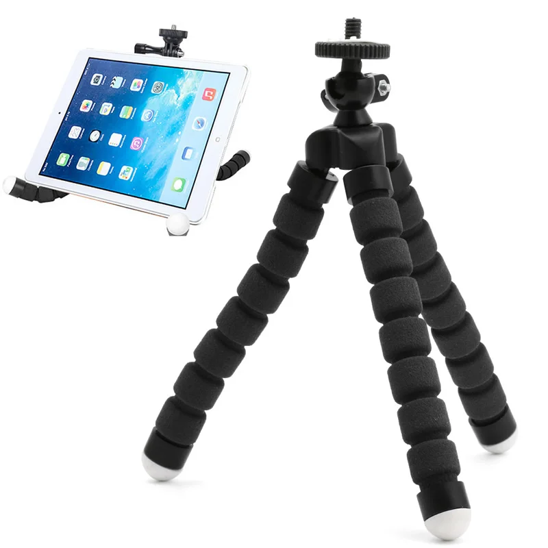 Flexible Tripod Stand Gorilla Mount Monopod Holder Octopus For GoPro Camera