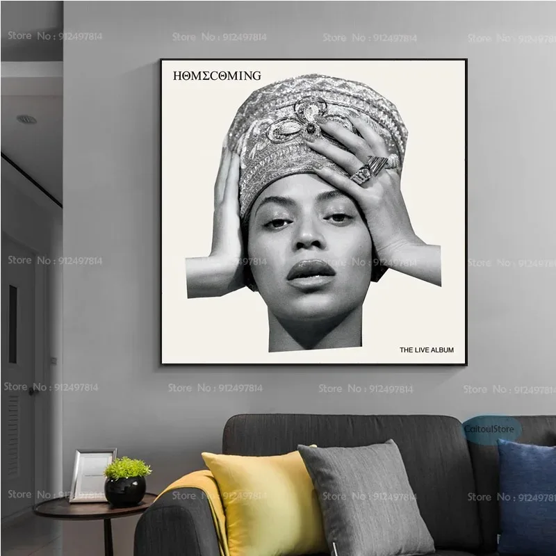 Beyoncé Lemonade Formation Beyonce Art Music Album Star Canvas Painting HD Prints Wall Picture Art Living Home Room Decor