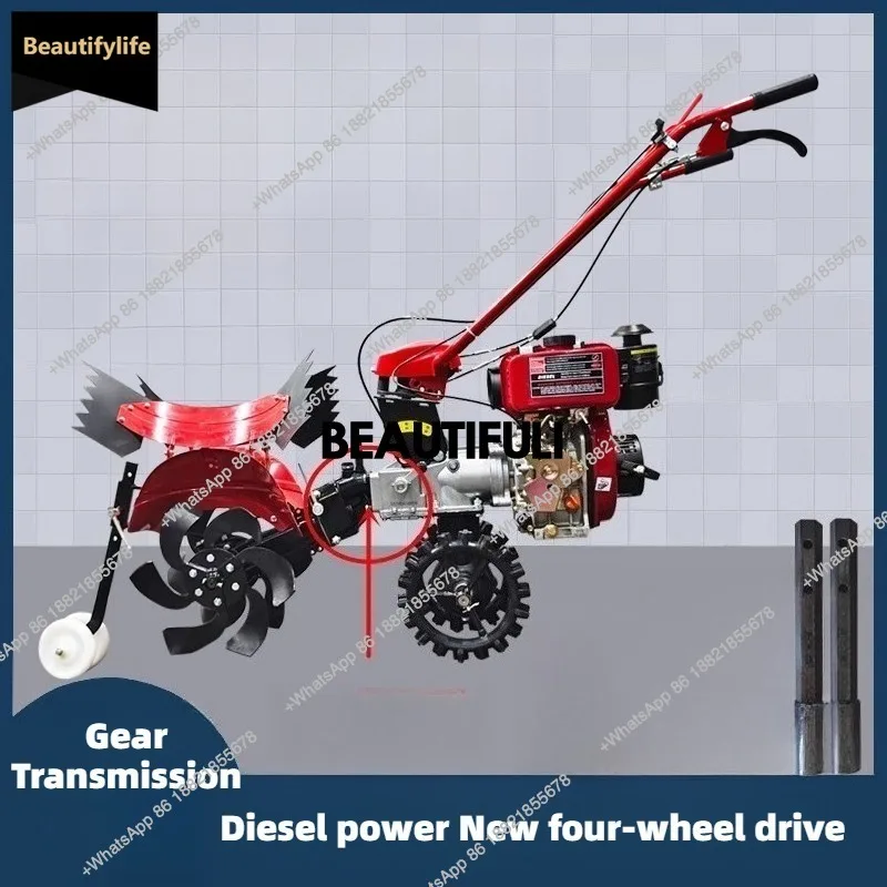 

Новая малогабаритная сельскохозяйственная машина A601 с полным приводом, дизельный сельскохозяйственный косилочный комбайн для садов