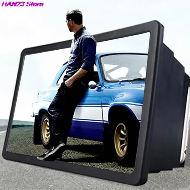 Mobile Phone 3D Screen Magnifier Smartphone Magnifying Glass Enlarger Screen 3D Movie Video Cell Phone Screen Amplifier