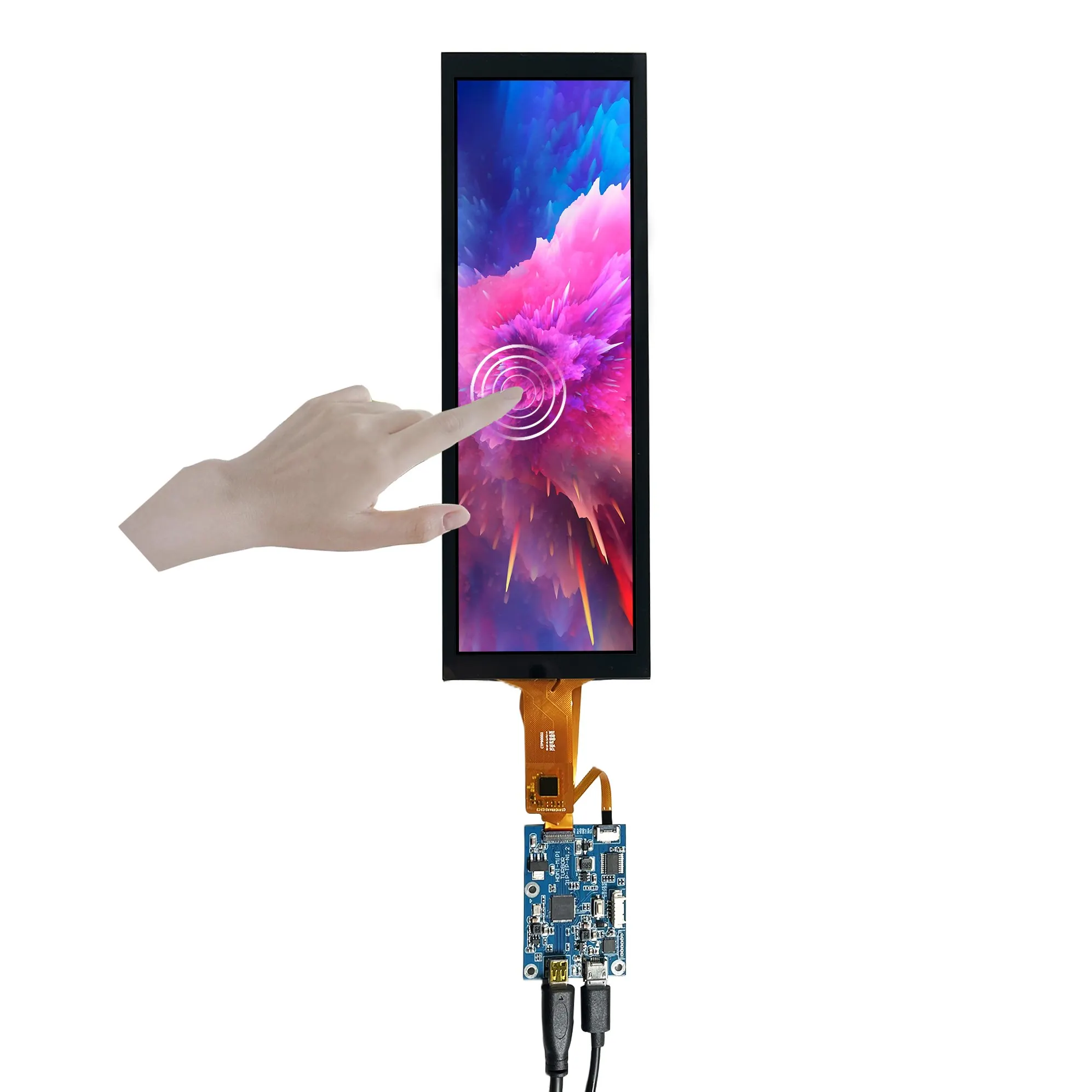 

7.84" Vs784001C40 400X1280 Capacitive Touch Monitor Touch Screen Display Diy 40Pin Mipi Tft Lcd Display With Development Board