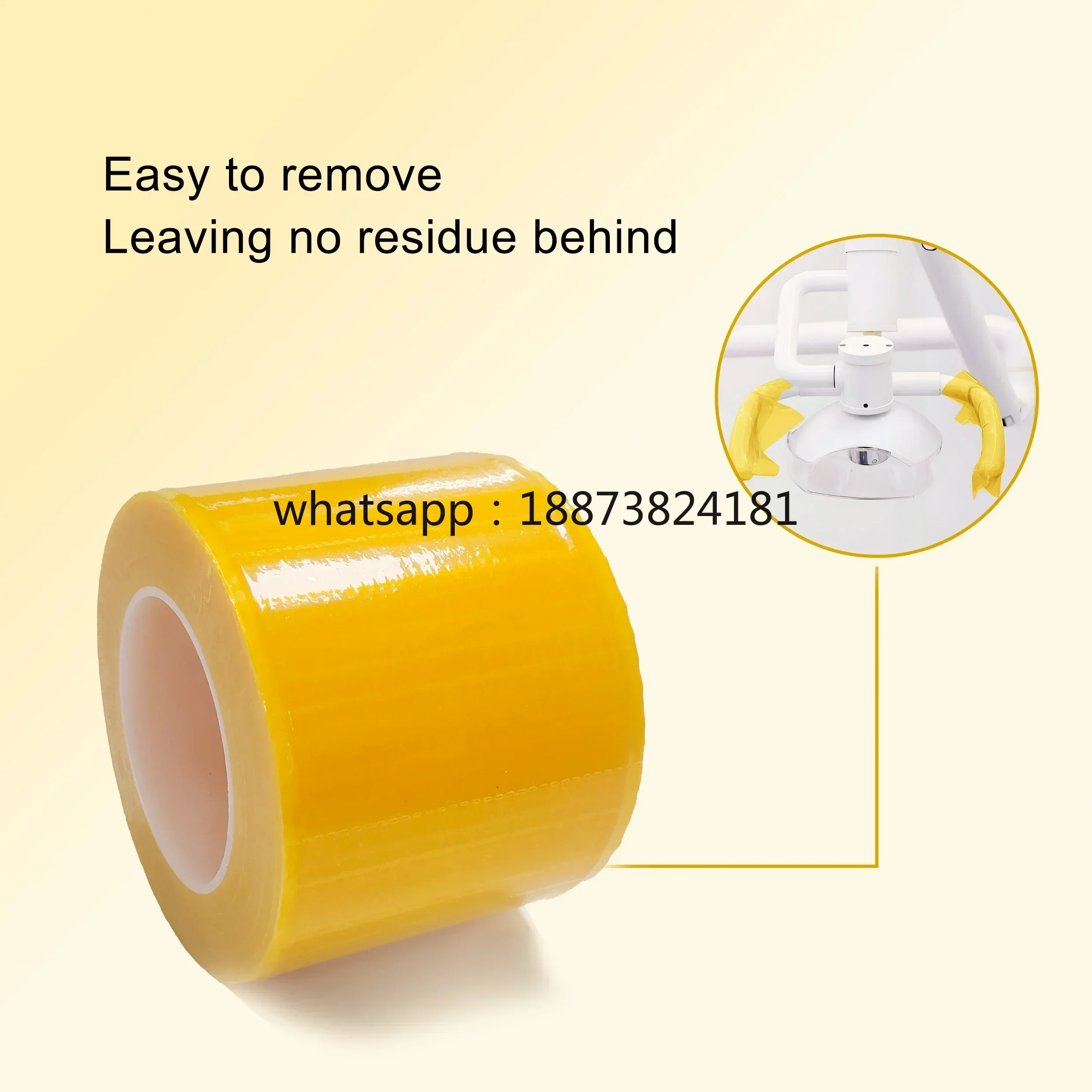 Dental Barrier Film Product with Paper or Plastic Shaft Protective Contamination Surgical Tape fast shipping