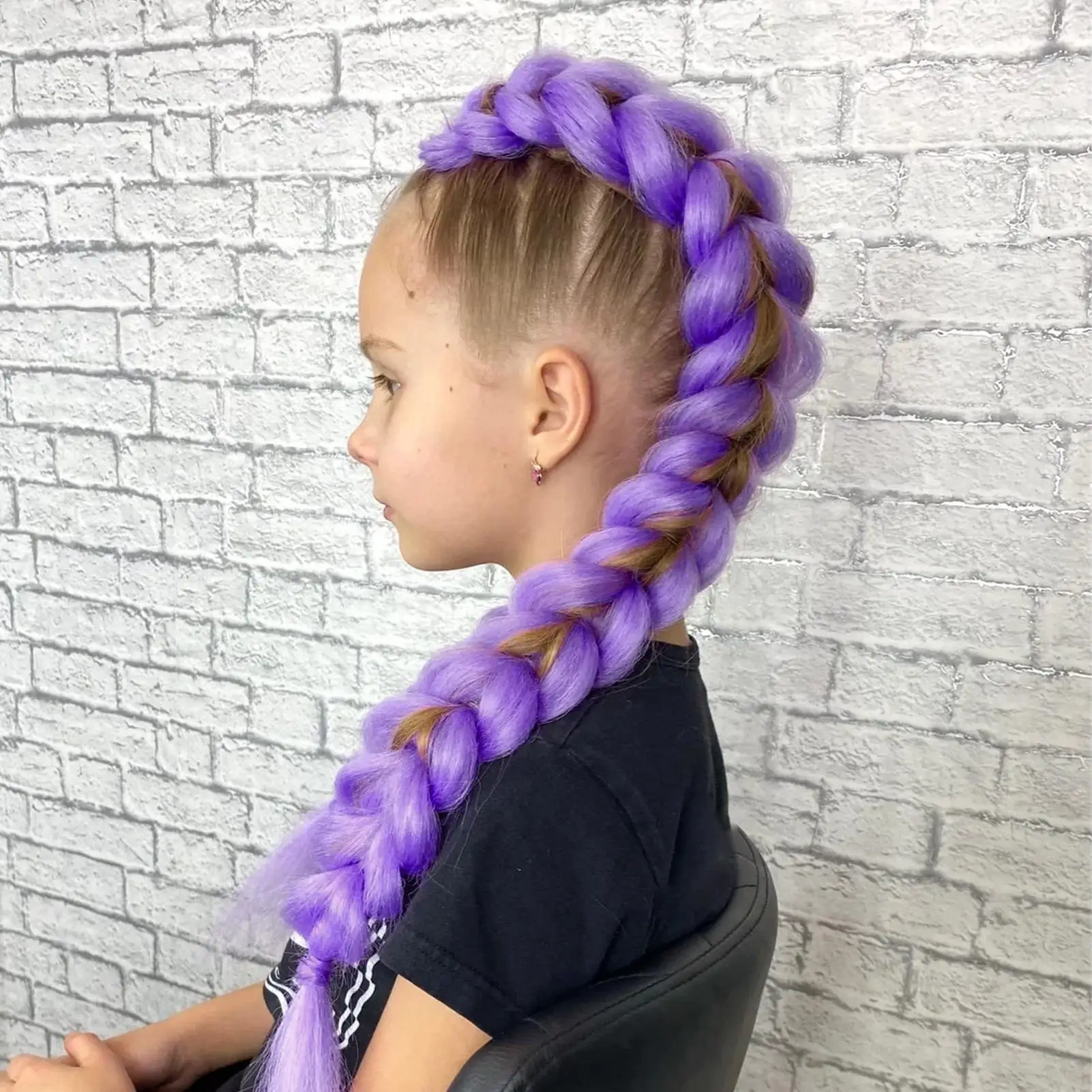 Tressage Extensions de cheveux tresses 30 pouces tressage cheveux pré-étiré cheveux humains Extension de couleur synthétique pour femmes enfants filles