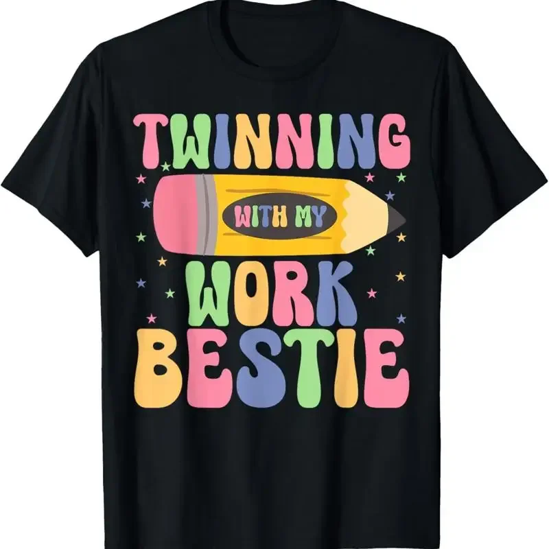 Twinning With My Work Bestie Spirit Week Best Friend Twin T Shirt