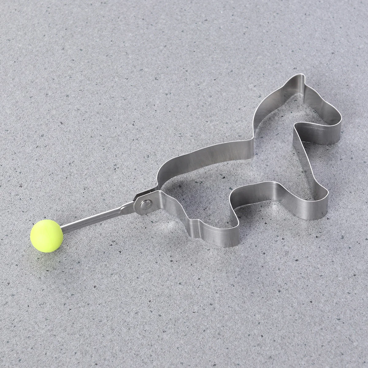 

Stainless Steel Egg Frying Mold Horse Shape Omelette Maker Pancake Ring Kitchen Cooking Tool Handle Design Easy Release Safe