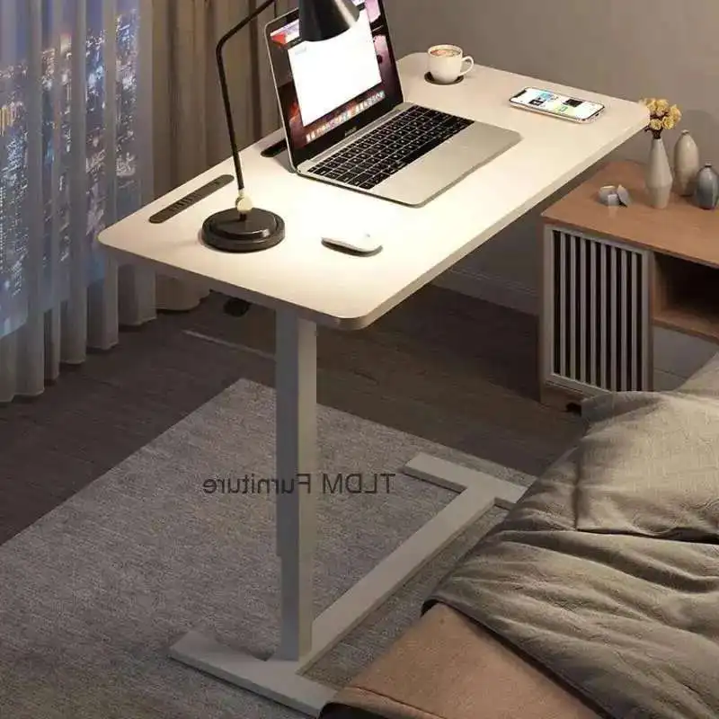 

Офисный стол для игрового кабинета, компьютерный стол, складной рабочий стол для спальни, регулируемый по высоте угловой стол, аксессуары