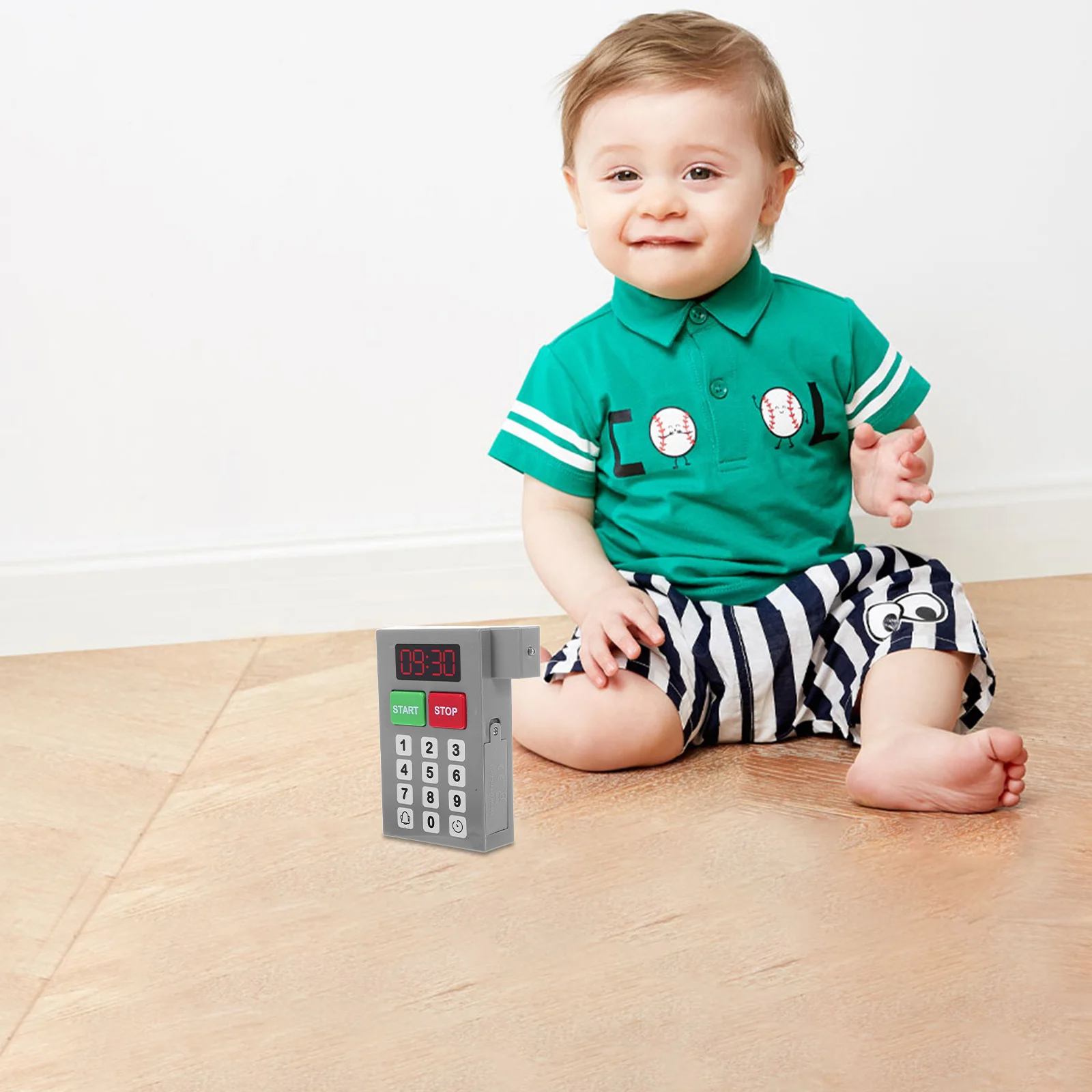 Mikrowellenherd-Timer, Ersatzteil, Rollenspiel, Soundeffekt, Küchentimer für Kinder, Rollenspiele, pädagogisch, interaktiv