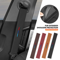 Extended Suede Seat Belt Cover Shoulder Protector Protective For BMW 1 2 3 5 7 Series X1 X2 X3 X4 X5 X6 G20 G30 G11 G12