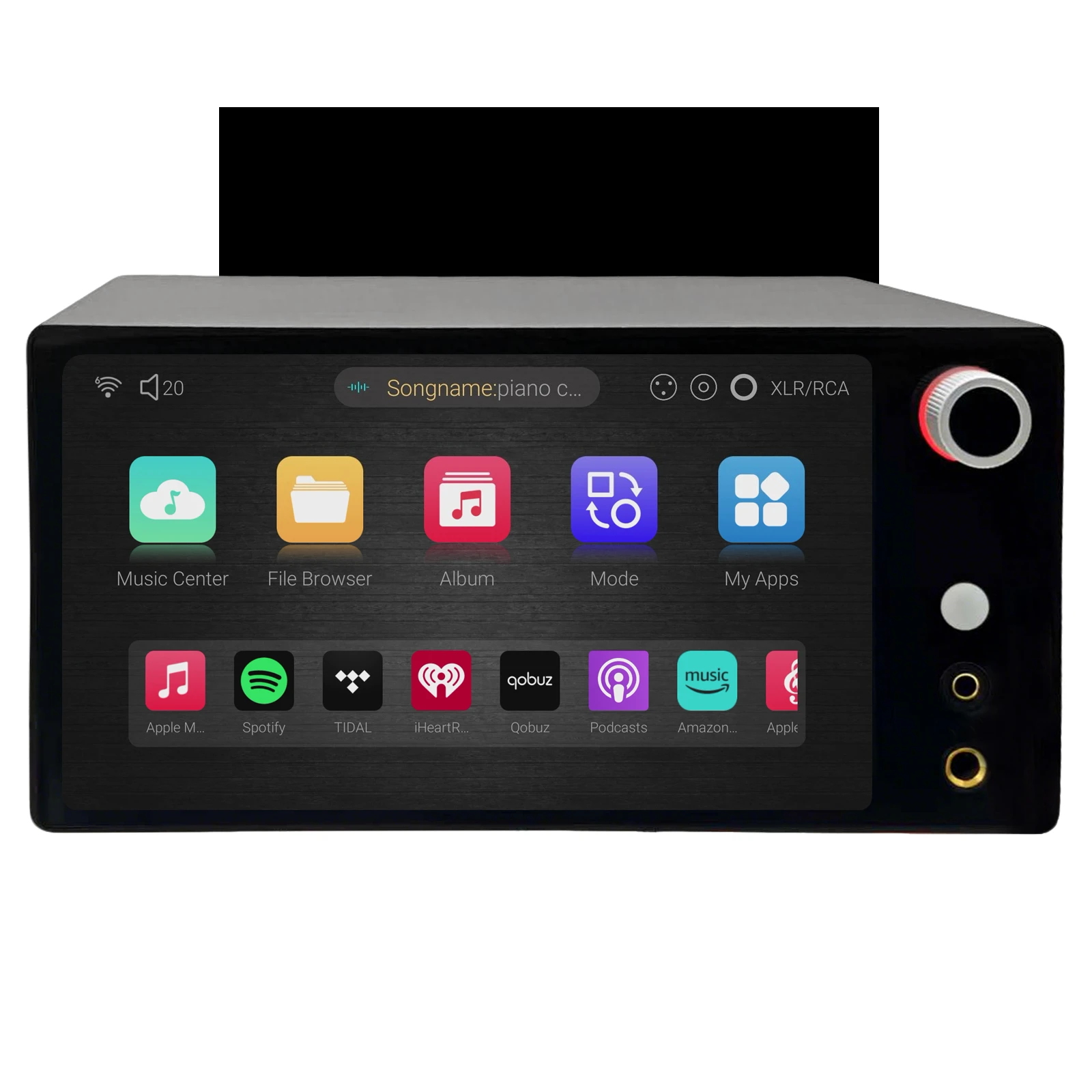 player CD streaming media player 8 inch large screen DMP25 Windows system support CPU Android 14 music audio video accessories