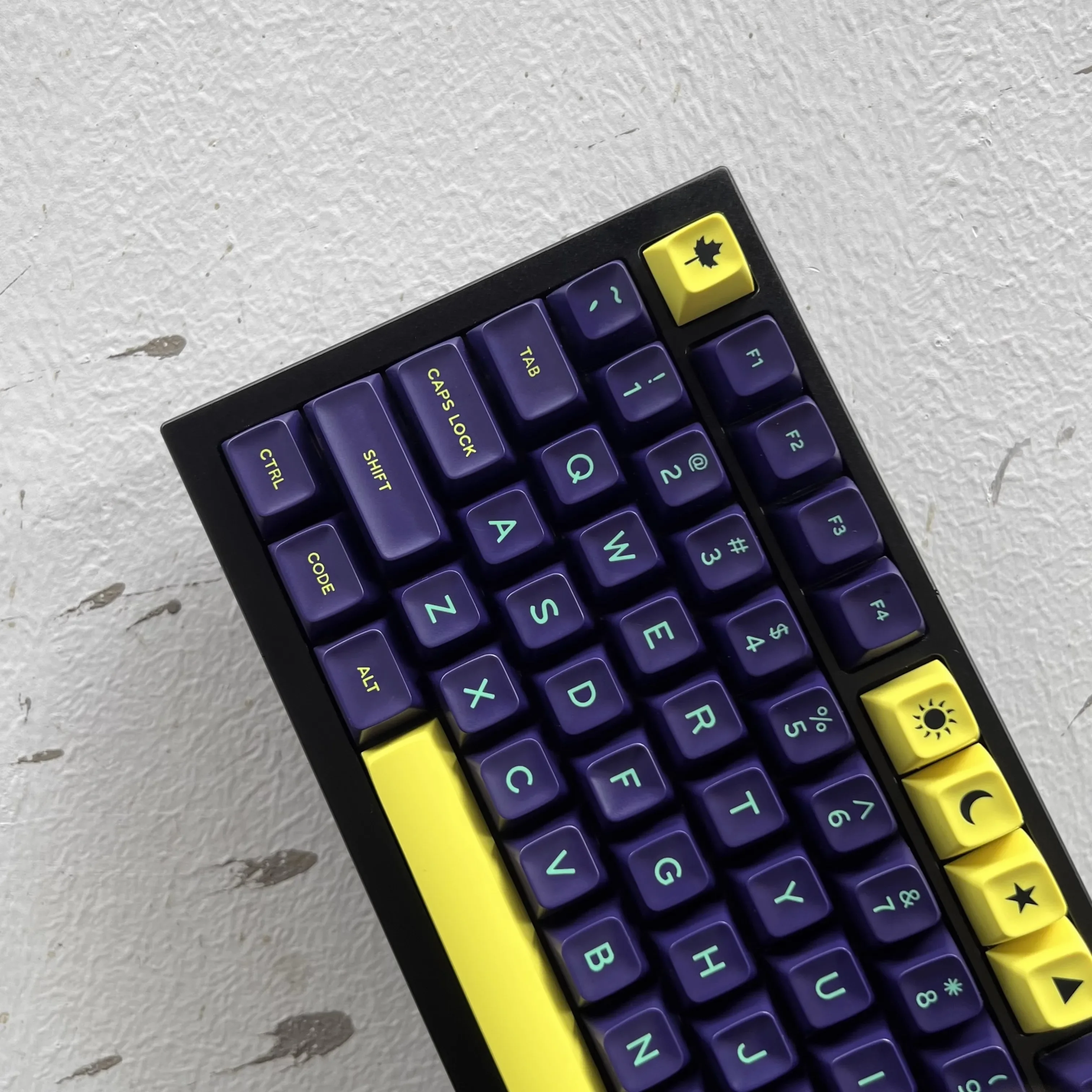 Imagem -06 - Cyberpunk-doubleshot Abs Keycaps Perfil SA 61 64 68 84 87 96 980 104 108