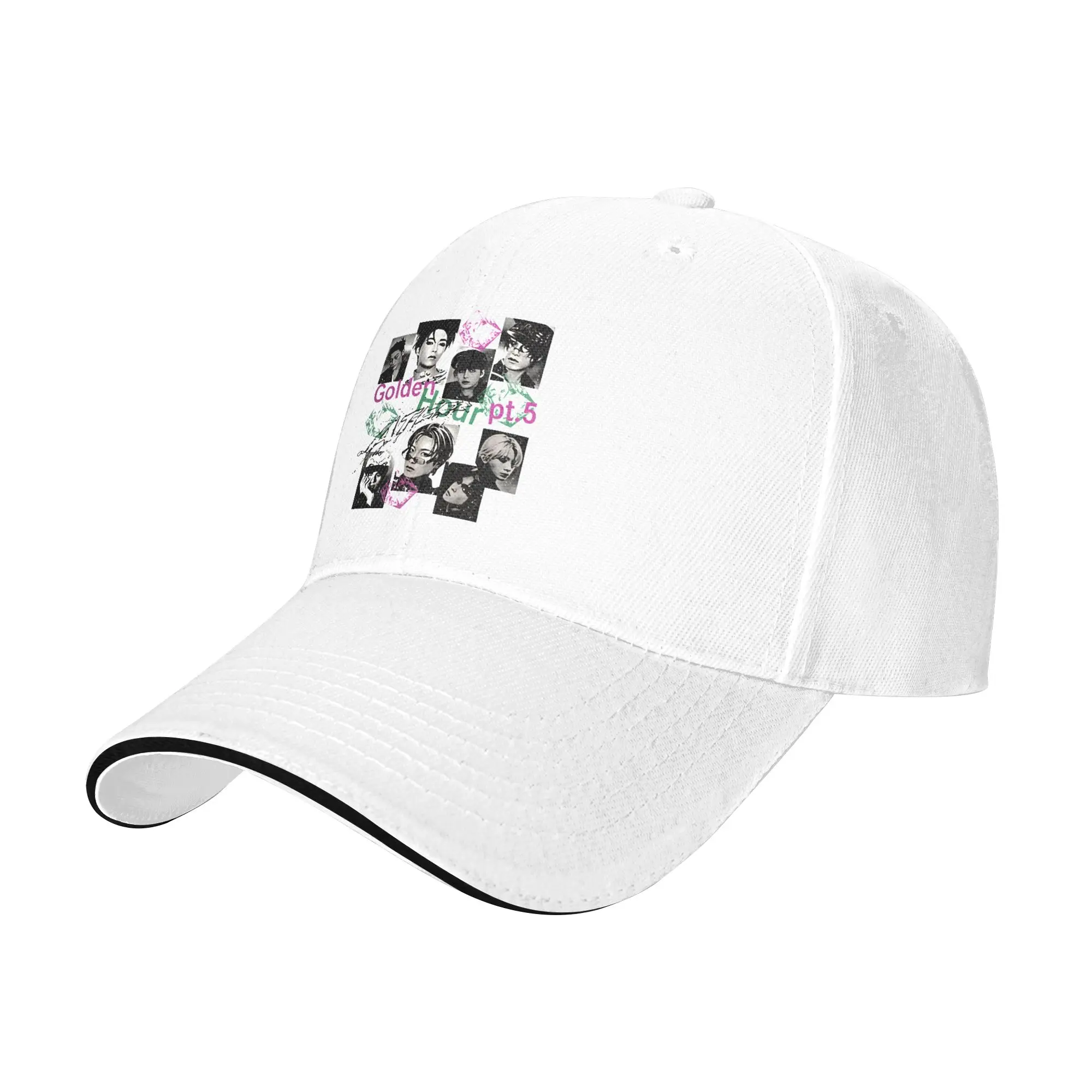 Summer Casual Baseball Cap ATEEZ Album GOLDEN HOUR : Part.5 Outdoor Gym Hip Hop Hats For Men Adult Street Style Baseball Caps