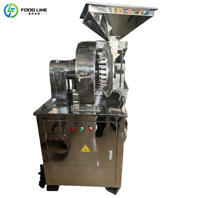 Custom Industrial with Cooling System Vanilla Kava Root Cocoa Coffee Beans Grinding Machine