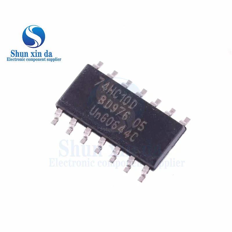 20PCS 74HC00 DIP-14 SOP-14 74HC00D SN74HC00N SN74HC00DR HC00 SMD Quad 2-input NAND gate IC