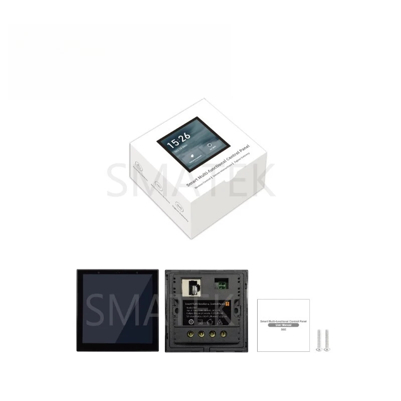 4 Inch Zigbee WiFi Gateway Smart Home Touch Panel for Tuya Smart Home Automation System All in One Scenes&Devices Control