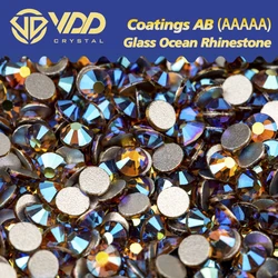 VDD SS4-SS30 High Quality 079 Topaz AB Glass Rhinestone Crystals Strass Flatback Stone For Nail Art Craft Decoration Accessories
