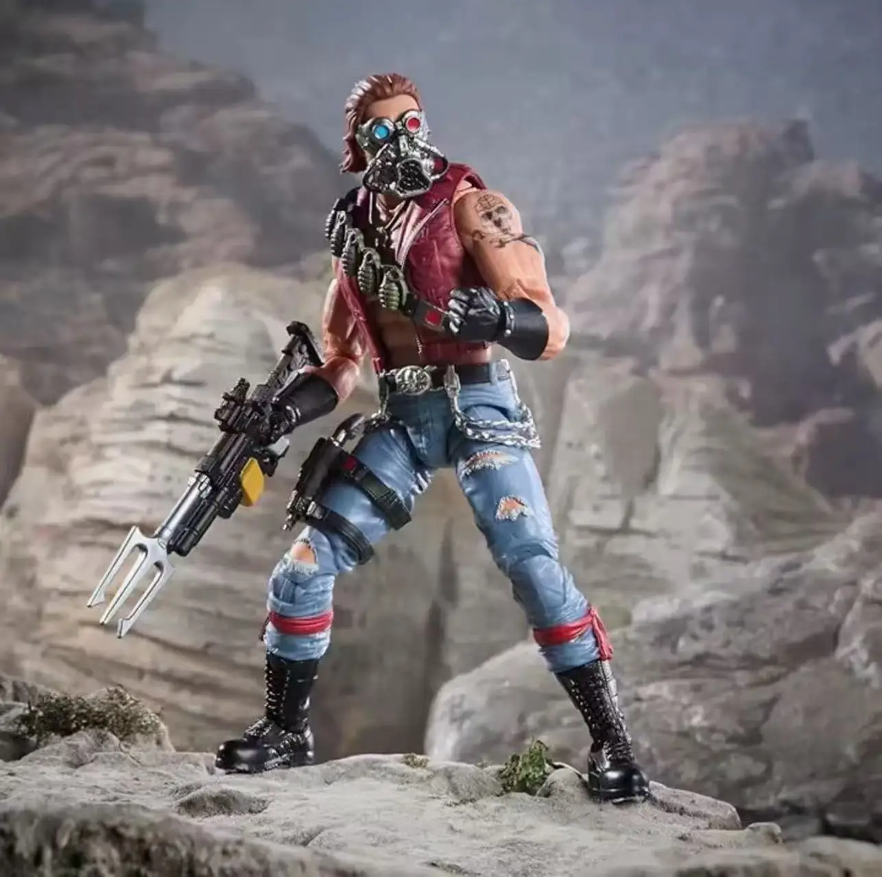 متوفر في المخزون الأصلي G.I JOE The Pliers Suicide Squad 1/12 شخصية جندي مشغل 6 بوصة