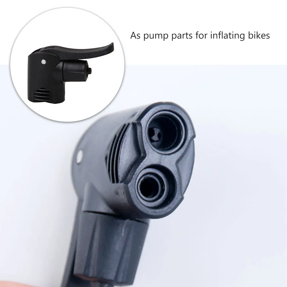 

Bike Pump Adapter Dual Head Air Pump Nozzle For Valves Portable Hose Connector Bicycle Motorcycle Car Tires