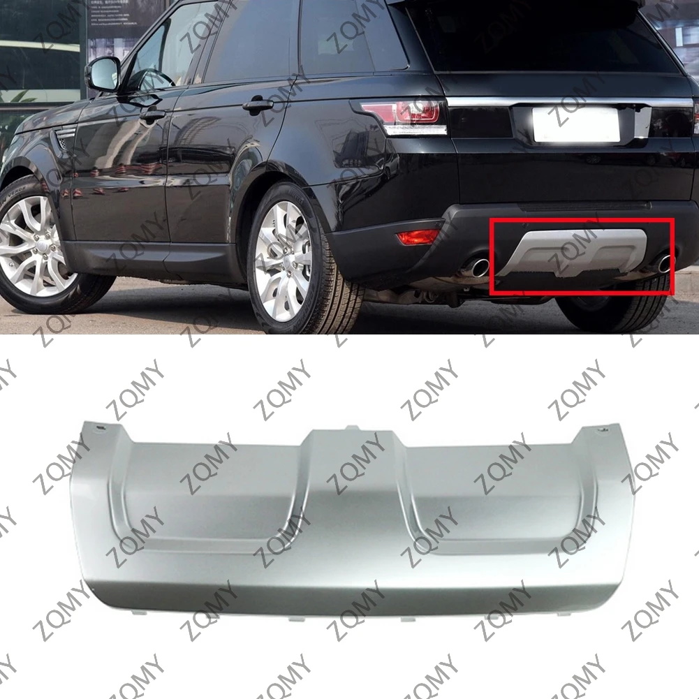 Auto Paraurti Posteriore Della Copertura Traino Occhio Trim Piastra Bordo Per Land Rover Range Rover Sport L494 2014 2015 2016 2017 Gloss Nero ABS