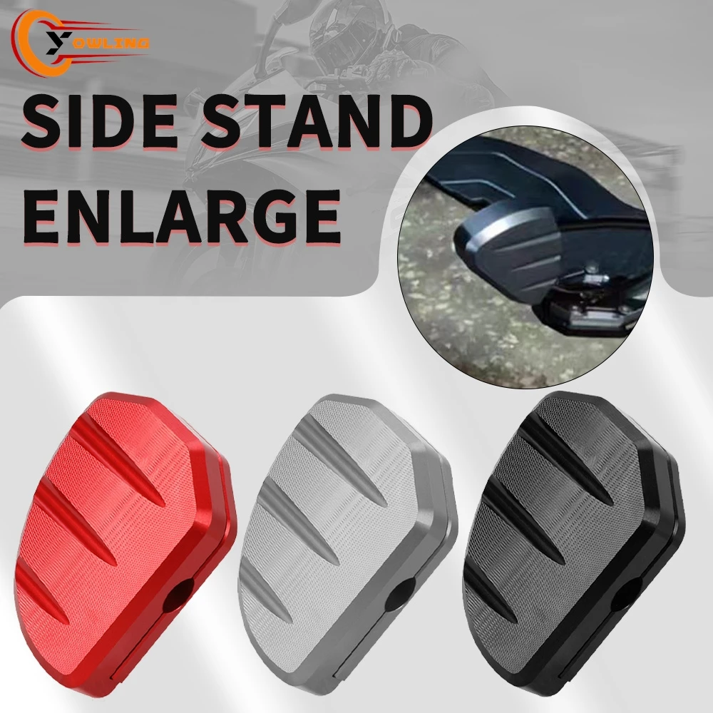 New Motorcycle FOR CFMOTO 250CLC 250 CLC CLC 250 CL-C250 CL-C 250 Kickstand Foot Side Stand Extension Pad Support Plate Enlarge