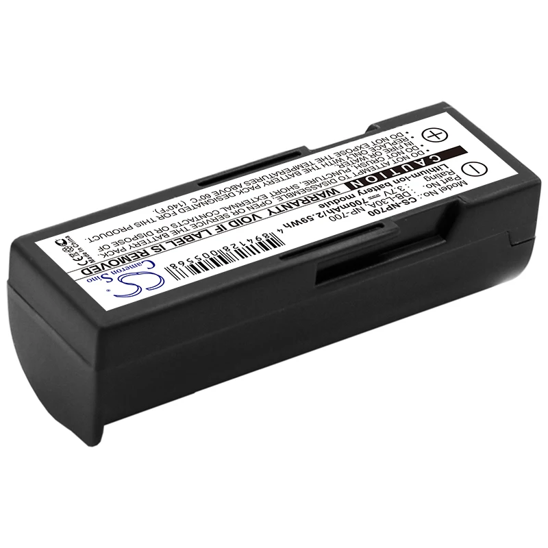Li-ion Camera Battery for Sanyo, 3.7V, 700mAh, Compatible Models:  Xacti VPC-A5