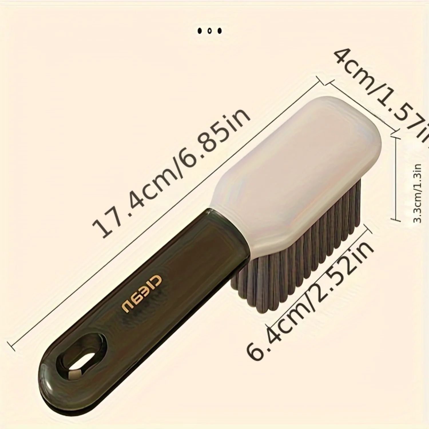 Ensemble de brosses à récurer d'esprit ères, kit de livres multifonctions pour chaussures, blanchisserie et vêtements