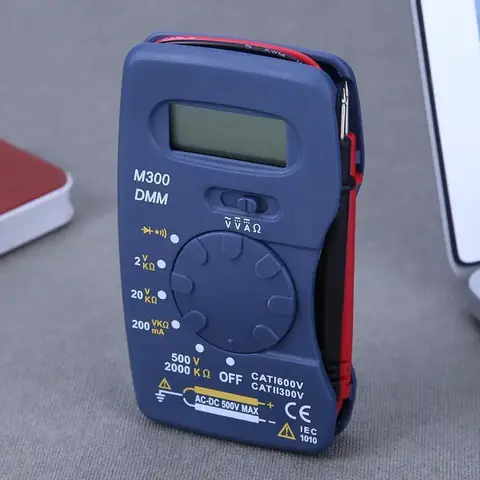 Digital Multimeter M300 Ultra-thin Mini Pocket Integrated Multimeter