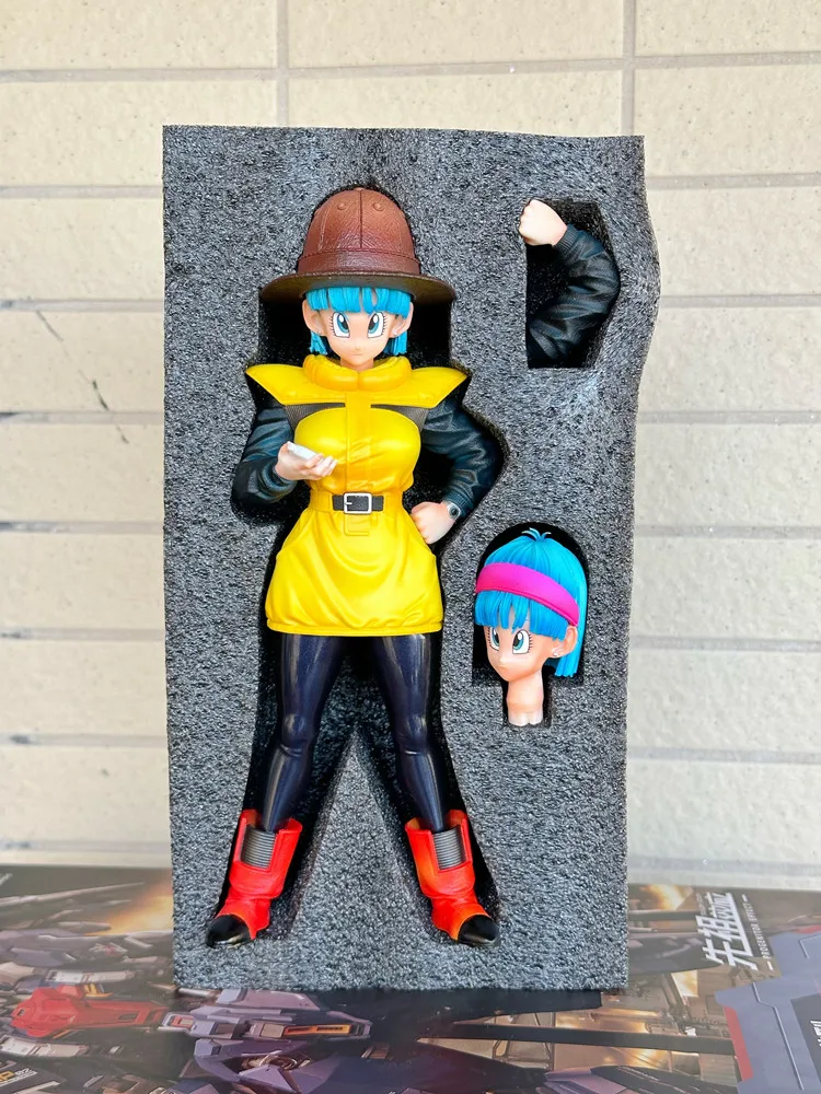 Dragon Ball Z Bulma Figure Space Suit Namek Bulma Action Figure Pvc Statue Model Toy Room Decoration Adult Kids Toy Gifts