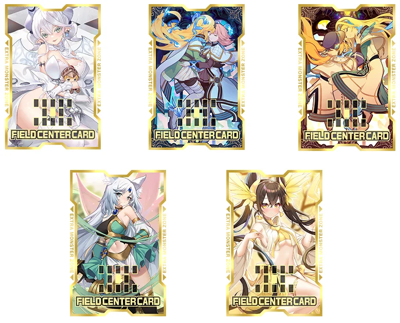 Yu-Gi-Oh! Cards Game Field Center Card Yugioh Figures Icejade Aegirine Rahn Marincess Purrely Superheavy Samurai Acrylic Toy